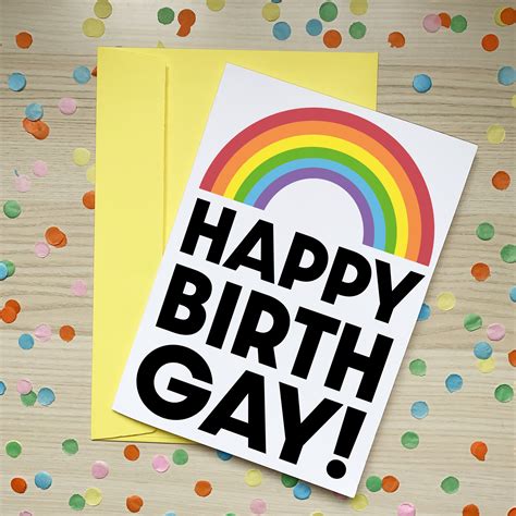 gay happy birthday|LGBT Birthday eCards .